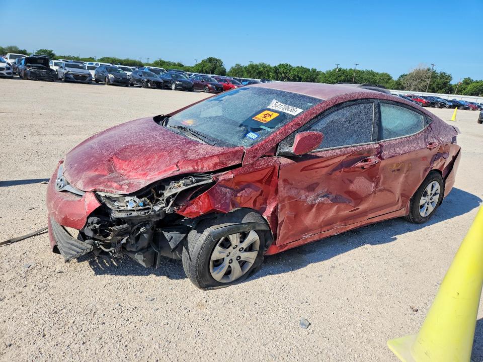 2016 Hyundai Elantra მანქანა იყიდება აუქციონზე, vin: 5NPDH4AE3GH667928, აუქციონის ნომერი: 54170636