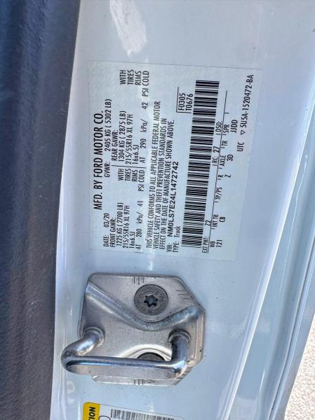 Продажа на аукционе авто 2020 Ford Transit Connect, vin: NM0LS7E24L1472742, номер лота: 54539296