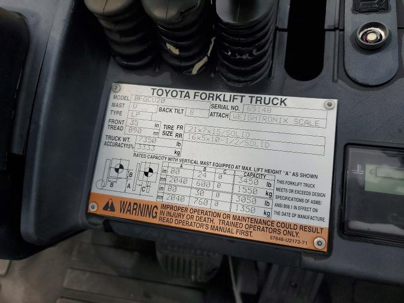 Продаж на аукціоні авто 2015 Toyota Unknown, vin: 69148, номер лоту: 54764796
