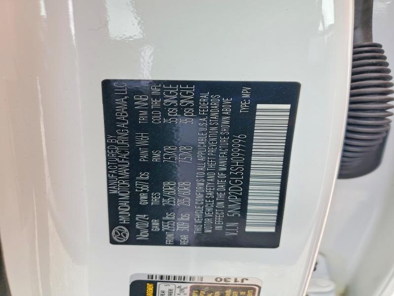 52232956 :رقم المزاد ، 5NMP2DGL3SH099996 vin ، 2025 Hyundai Santa Fe مزاد بيع