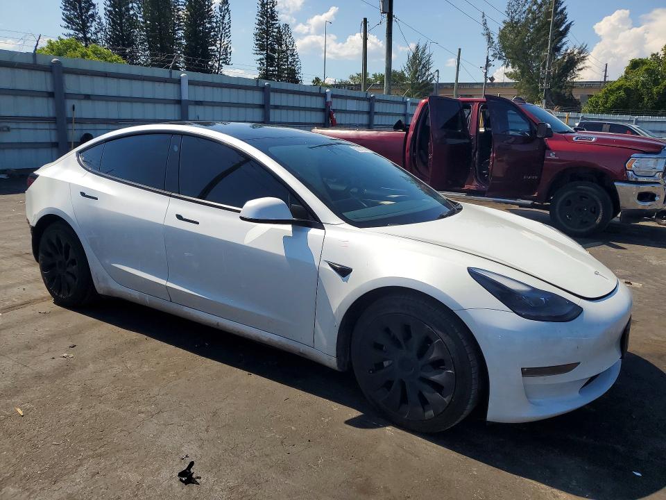 2023 Tesla Model 3 მანქანა იყიდება აუქციონზე, vin: 5YJ3E1EB6PF393626, აუქციონის ნომერი: 53201086