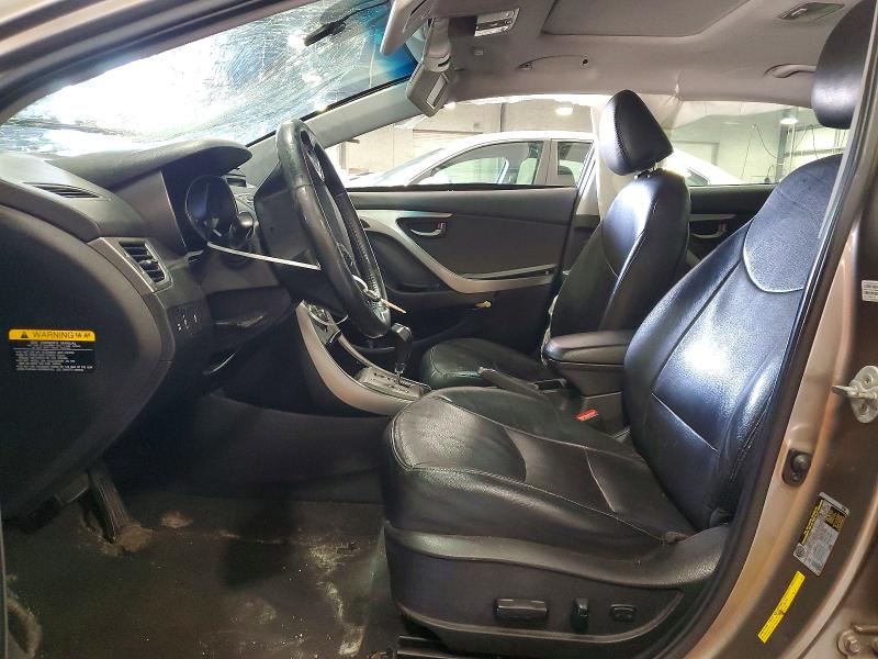 55184216 :رقم المزاد ، 5NPDH4AE8DH225660 vin ، 2013 Hyundai Elantra مزاد بيع