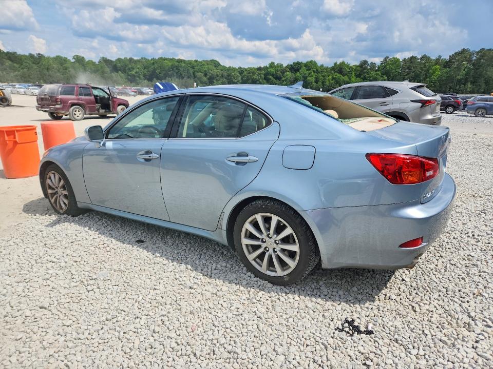 Продажа на аукционе авто 2007 Lexus Is, vin: JTHBK262372052257, номер лота: 54765306