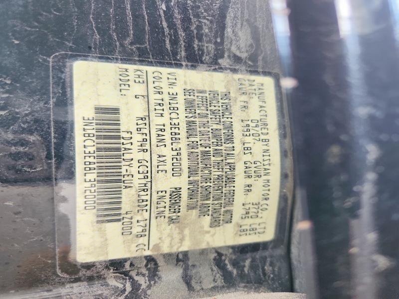 54924856 :رقم المزاد ، 3N1BC13E88L392000 vin ، 2008 Nissan Versa مزاد بيع