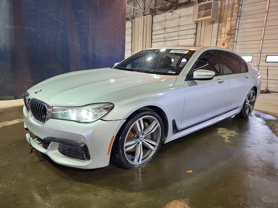 52499526 :رقم المزاد ، WBA7E2C56KB217513 vin ، 2019 Bmw 740 مزاد بيع