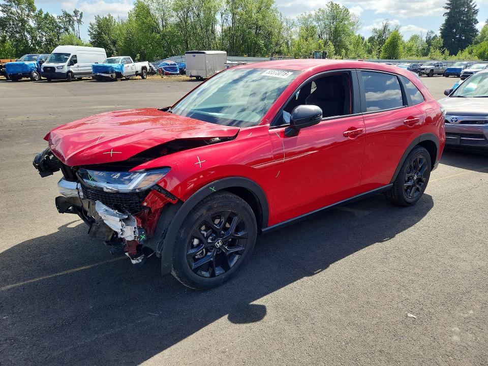 55573016 :رقم المزاد ، 3CZRZ2H51RM756580 vin ، 2024 Honda Hr-v مزاد بيع