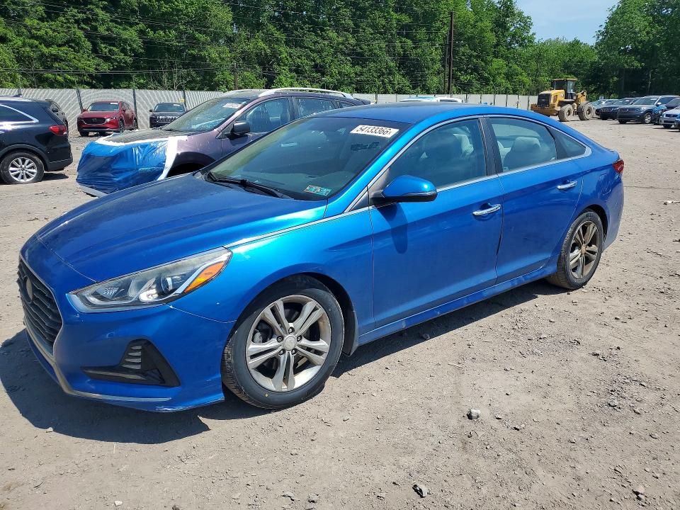 Auction sale of the 2018 Hyundai Sonata, vin: 5NPE34AF8JH619196, lot number: 54133366