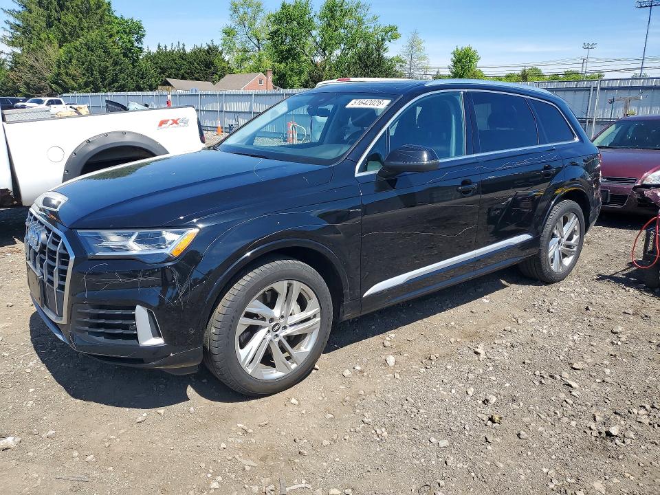 51642026 :رقم المزاد ، WA1LXAF75MD013614 vin ، 2021 Audi Q7 مزاد بيع