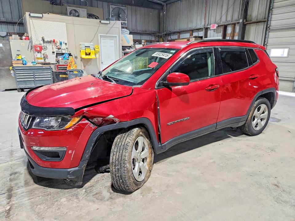 2019 Jeep Compass მანქანა იყიდება აუქციონზე, vin: 3C4NJDBB5KT716410, აუქციონის ნომერი: 53029416