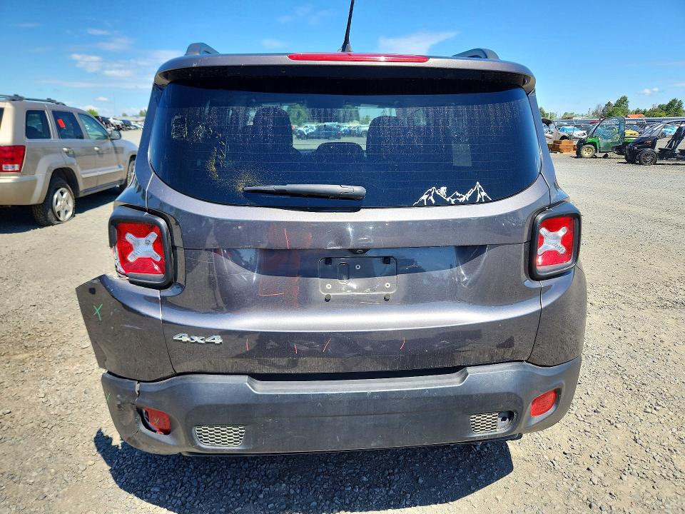 53803496 :رقم المزاد ، ZACCJBBW5GPD15467 vin ، 2016 Jeep Renegade مزاد بيع