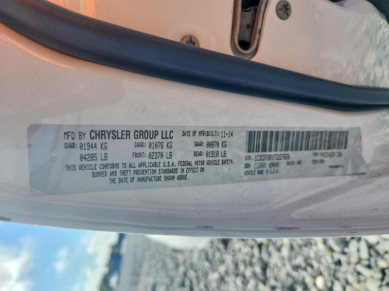 Продажа на аукционе авто 2015 Dodge Dart, vin: 1C3CDFBB1FD227626, номер лота: 54290996