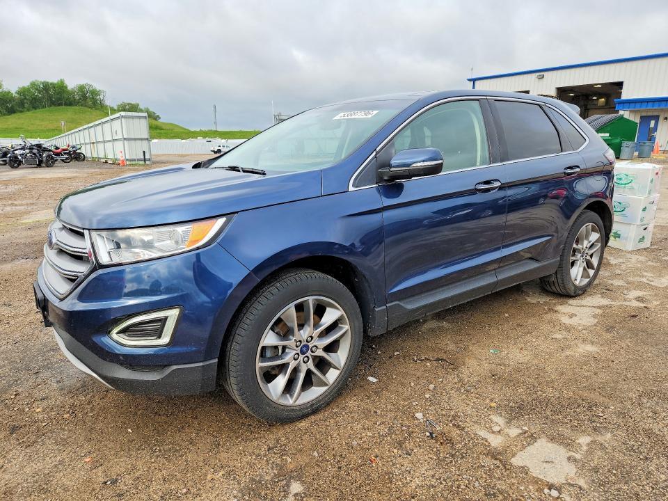 53887796 :رقم المزاد ، 2FMPK4K97HBB41911 vin ، 2017 Ford Edge مزاد بيع