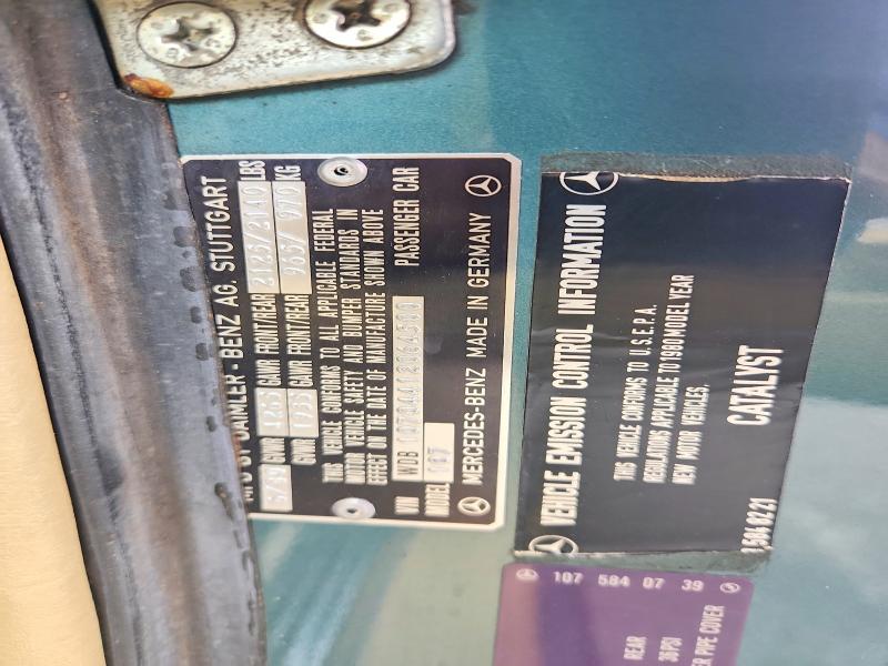 Продажа на аукционе авто 1980 Mercedes-benz B, vin: 10704412064500, номер лота: 55103846