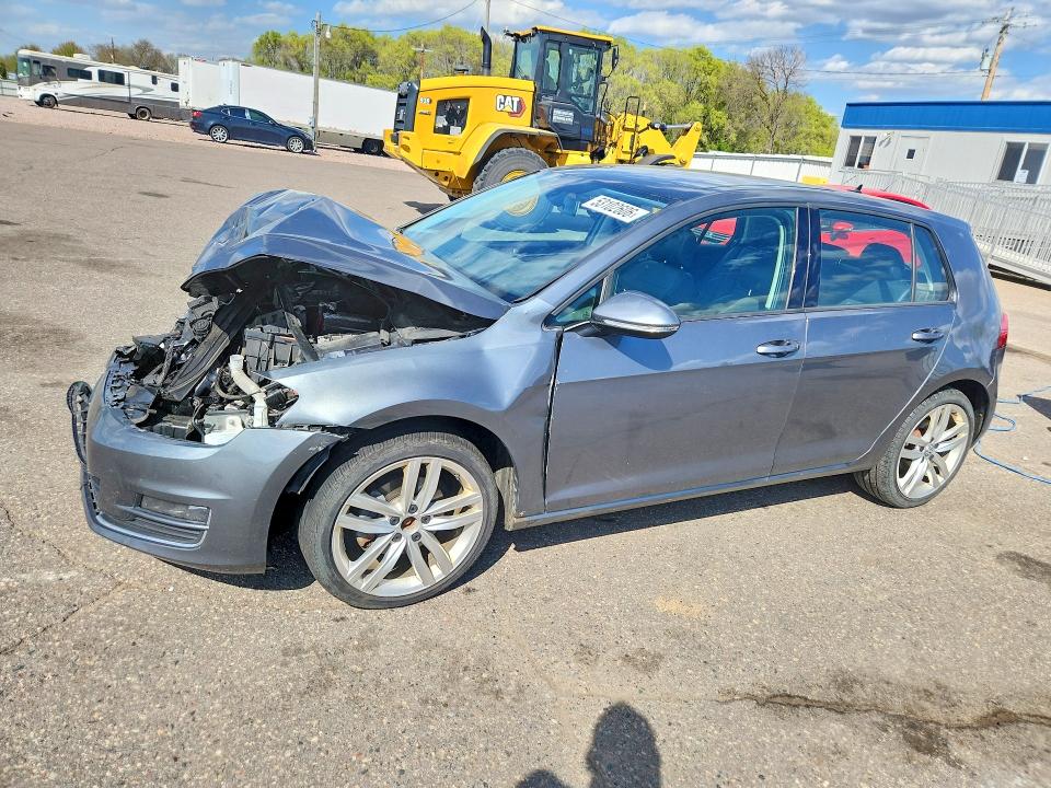 Продажа на аукционе авто 2015 Volkswagen Golf, vin: 3VW217AU4FM054727, номер лота: 53102606