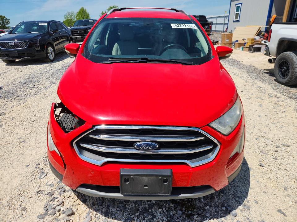 Продаж на аукціоні авто 2019 Ford Ecosport, vin: MAJ6S3KL2KC291704, номер лоту: 52822156