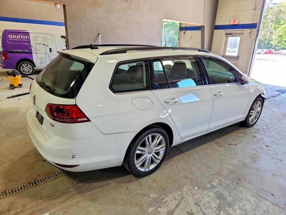 55160546 :رقم المزاد ، 3VWCA7AU1FM516259 vin ، 2015 Volkswagen Golf Sportwagen مزاد بيع