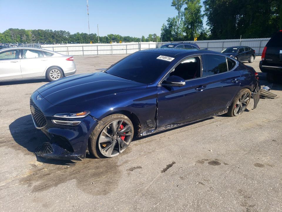 52489756 :رقم المزاد ، KMTG54TE3PU115145 vin ، 2023 Genesis G70 مزاد بيع