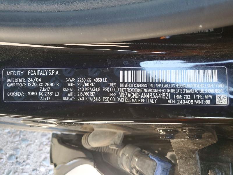 Продажа на аукционе авто 2024 Dodge Hornet, vin: ZACNDFAN4R3A41821, номер лота: 53396886