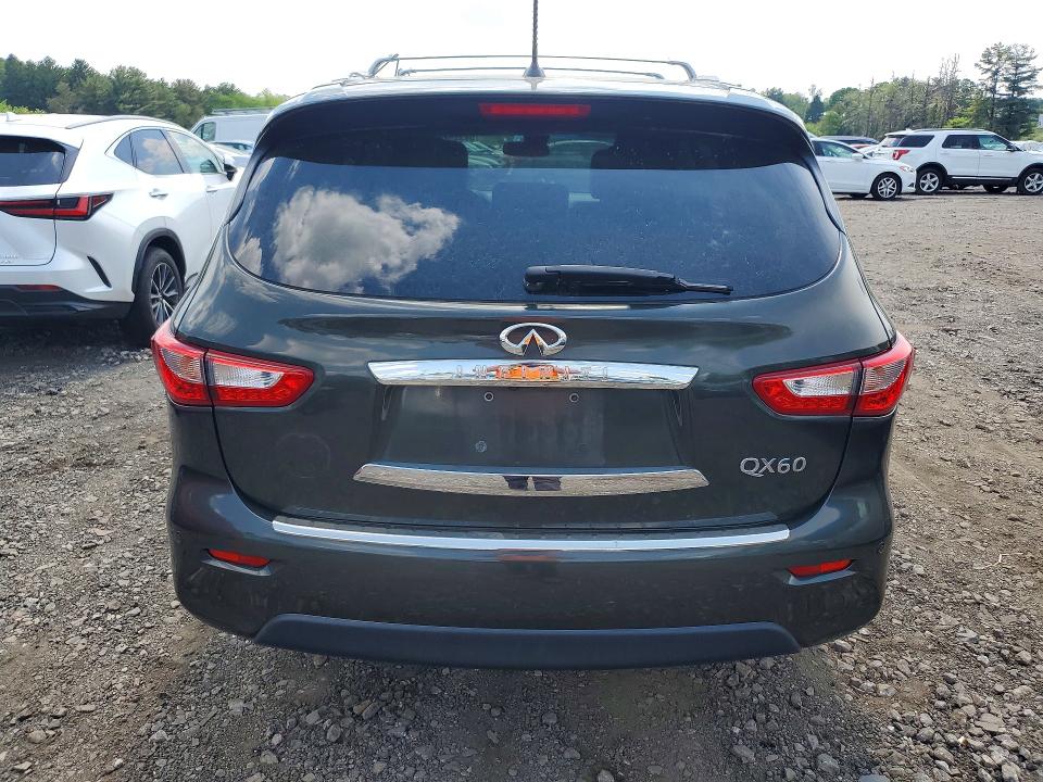 2014 Infiniti Qx60 მანქანა იყიდება აუქციონზე, vin: 5N1AL0MM6EC553570, აუქციონის ნომერი: 54345466