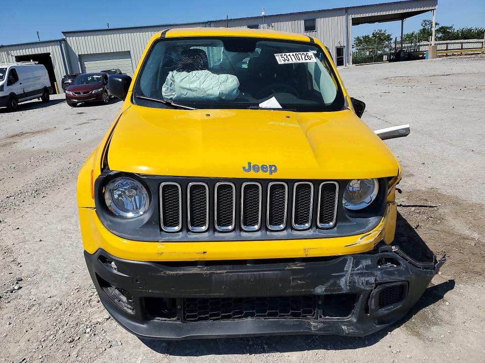 Aukcja sprzedaży 2016 Jeep Renegade, vin: ZACCJAAT8GPC94101, numer aukcji: 53110726