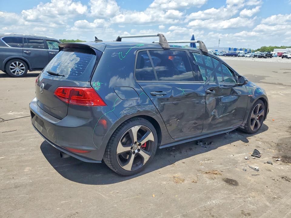 53619376 :رقم المزاد ، 3VW447AU9HM063443 vin ، 2017 Volkswagen Gti مزاد بيع