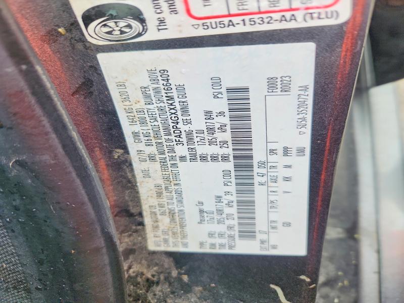 Продажа на аукционе авто 2019 Ford Fiesta, vin: 3FADP4GXXKM166409, номер лота: 54868826