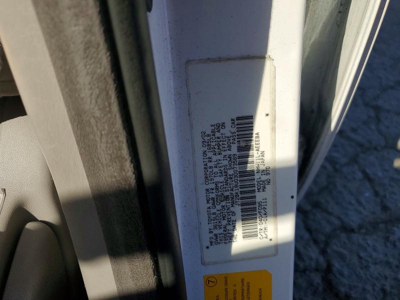 Продаж на аукціоні авто 2003 Toyota Prius, vin: JT2BK18U030073589, номер лоту: 54533896