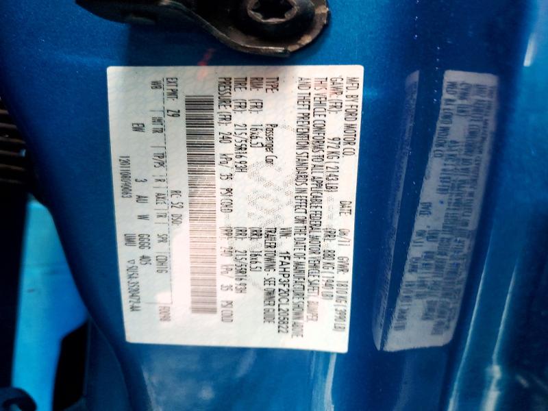 Продажа на аукционе авто 2012 Ford Focus, vin: 1FAHP3F20CL205822, номер лота: 54589736