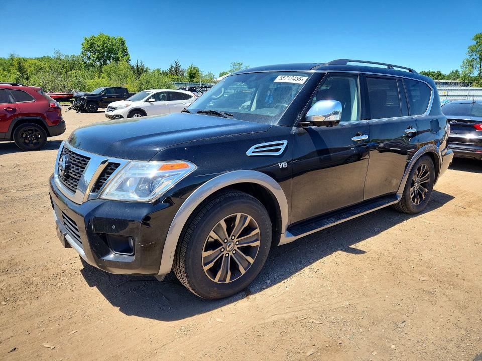 55712436 :رقم المزاد ، JN8AY2NEXJ9731825 vin ، 2018 Nissan Armada مزاد بيع