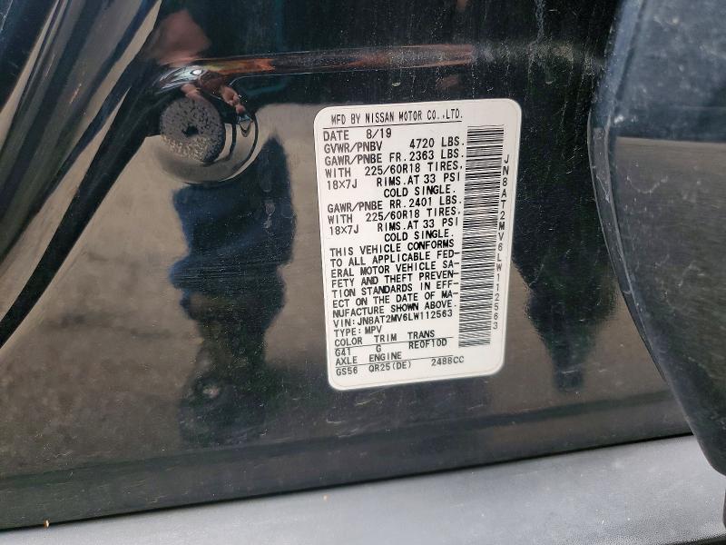 Auction sale of the 2020 Nissan Rogue, vin: JN8AT2MV6LW112563, lot number: 55049056