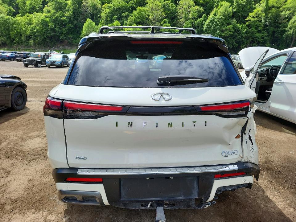 Aukcja sprzedaży 2025 Infiniti Qx60, vin: 5N1AL1HU3SC357632, numer aukcji: 55502696