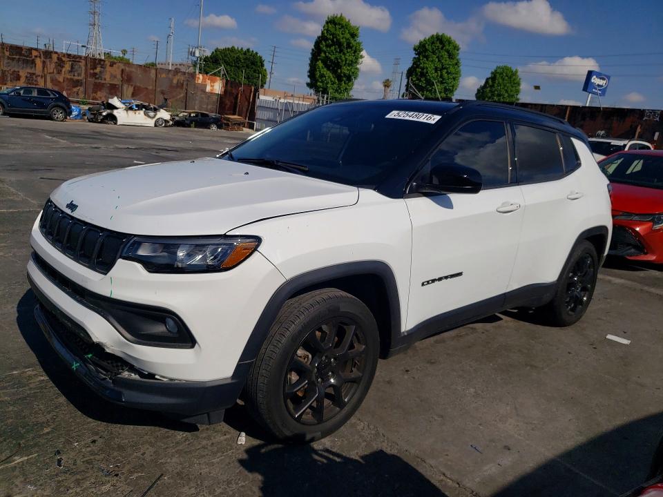52548016 :رقم المزاد ، 3C4NJCBB8NT210679 vin ، 2022 Jeep Compass مزاد بيع