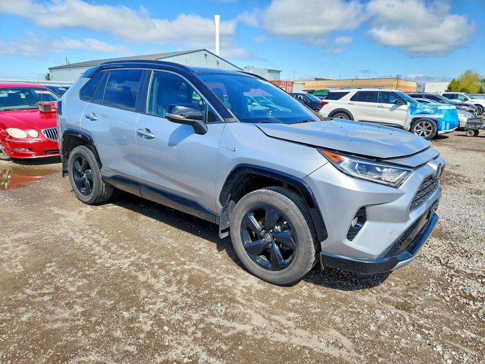 2019 Toyota Rav4 Hybrid მანქანა იყიდება აუქციონზე, vin: 2T3RWRFV3KW046241, აუქციონის ნომერი: 54082646