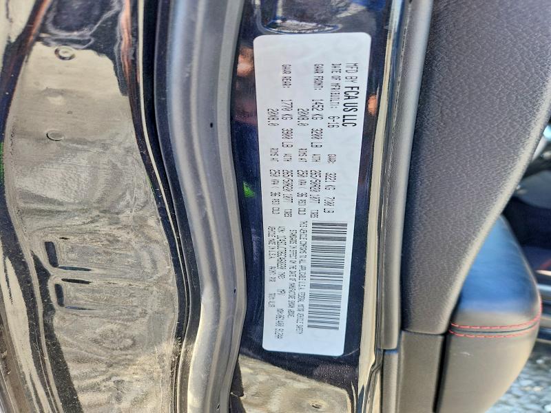 2016 Dodge Durango მანქანა იყიდება აუქციონზე, vin: 1C4SDJCT8GC460220, აუქციონის ნომერი: 52729236