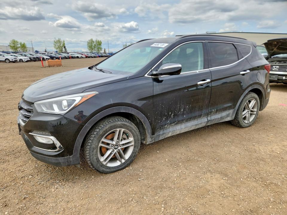 54862186 :رقم المزاد ، 5XYZUDLB4JG517040 vin ، 2018 Hyundai Santa Fe Sport مزاد بيع