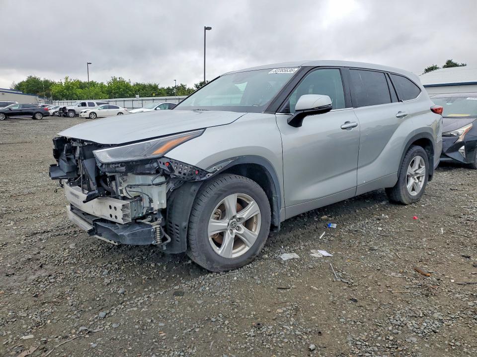 52285636 :رقم المزاد ، 5TDBBRCH3NS554498 vin ، 2022 Toyota Highlander مزاد بيع