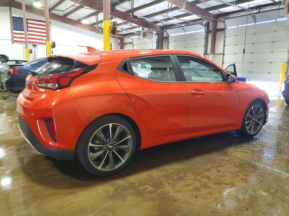2019 Hyundai Veloster მანქანა იყიდება აუქციონზე, vin: KMHTG6AF1KU006878, აუქციონის ნომერი: 54269856