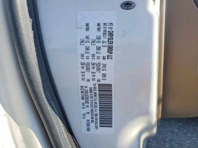 55143356 :رقم المزاد ، 2C4RC1GG7DR510283 vin ، 2013 Chrysler Town & Country مزاد بيع