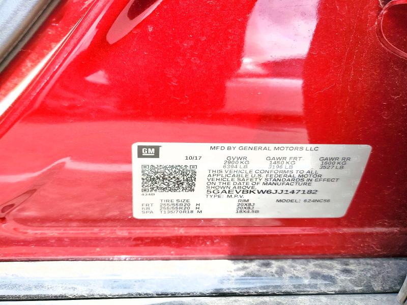 Продажа на аукционе авто 2018 Buick Enclave, vin: 5GAEVBKW6JJ147182, номер лота: 52996006