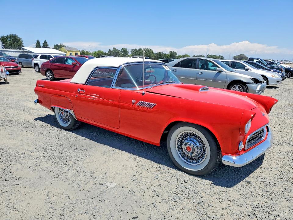 54522246 :رقم المزاد ، P5FH184860 vin ، 1955 Ford Thunderbird مزاد بيع