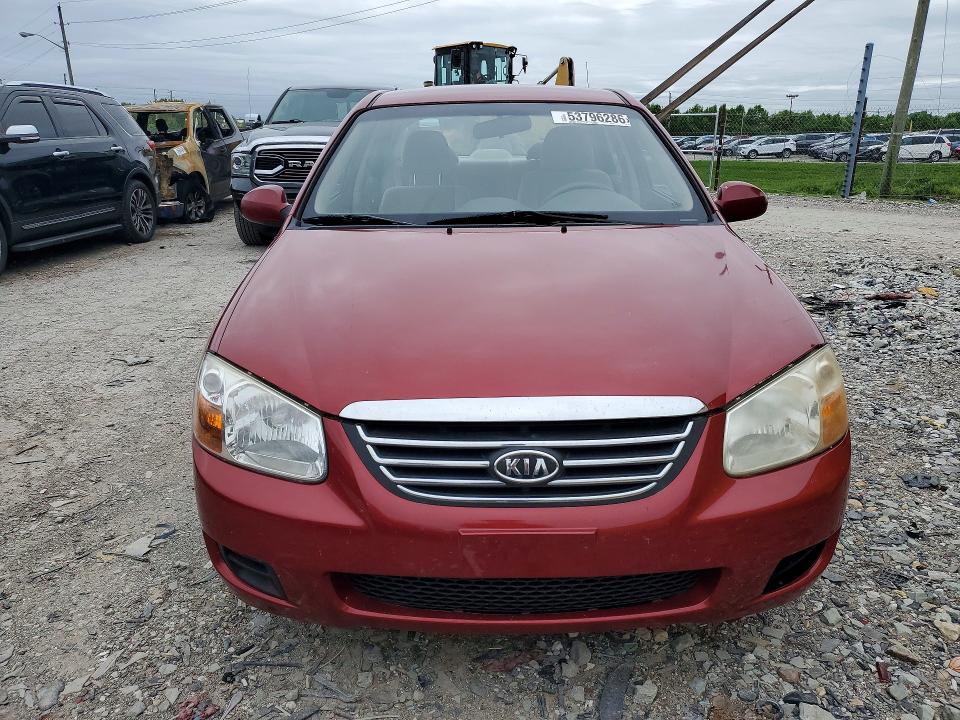 Продажа на аукционе авто 2008 Kia Spectra, vin: KNAFE121385531907, номер лота: 53796286