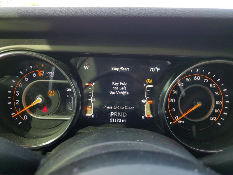 53590886 :رقم المزاد ، 1C4HJXDG1KW505268 vin ، 2019 Jeep Wrangler Unlimited مزاد بيع