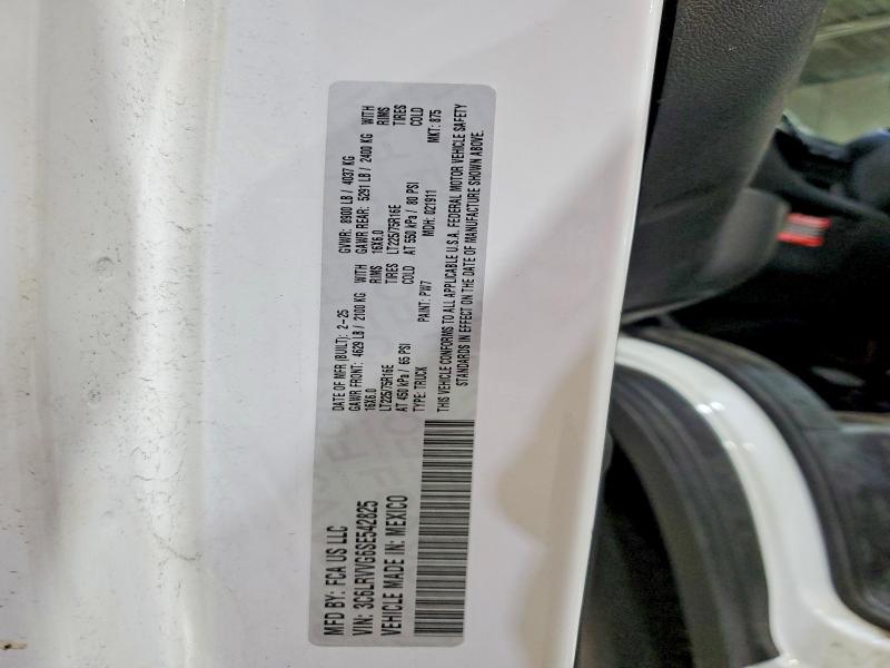 Aukcja sprzedaży 2025 Ram Promaster 2500, vin: 3C6LRVVG6SE542825, numer aukcji: 54082306