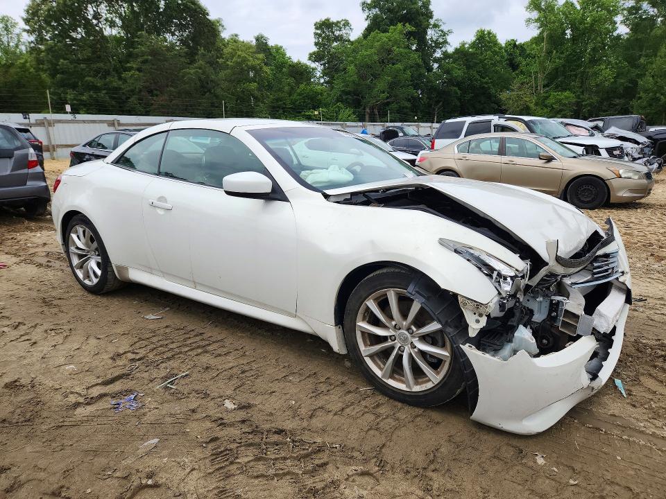 54987086 :رقم المزاد ، JN1CV6FE5CM201154 vin ، 2012 Infiniti G37 Convertible مزاد بيع