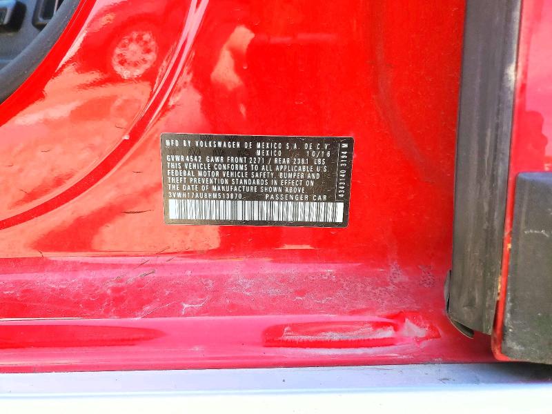 Продаж на аукціоні авто 2017 Volkswagen Golf Alltrack, vin: 3VWH17AU8HM513870, номер лоту: 52192466