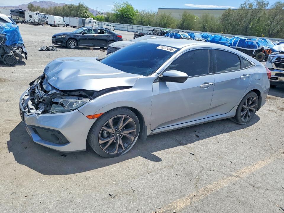 2020 Honda Civic მანქანა იყიდება აუქციონზე, vin: 2HGFC2F8XLH559261, აუქციონის ნომერი: 52091886