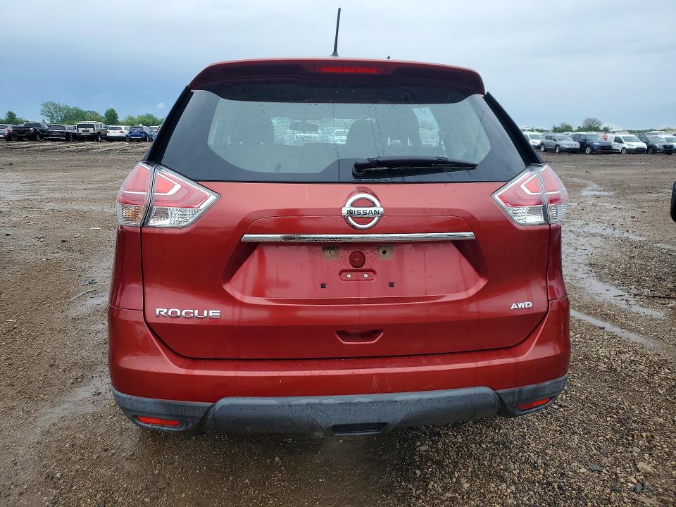 53600586 :رقم المزاد ، KNMAT2MV5GP717878 vin ، 2016 Nissan Rogue مزاد بيع