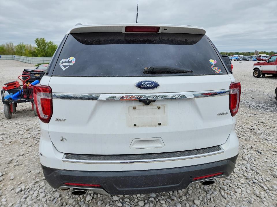 53279726 :رقم المزاد ، 1FM5K8D85JGB20430 vin ، 2018 Ford Explorer مزاد بيع