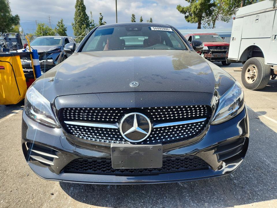 2021 Mercedes-benz C მანქანა იყიდება აუქციონზე, vin: W1KWJ8DB1MG075830, აუქციონის ნომერი: 54495906