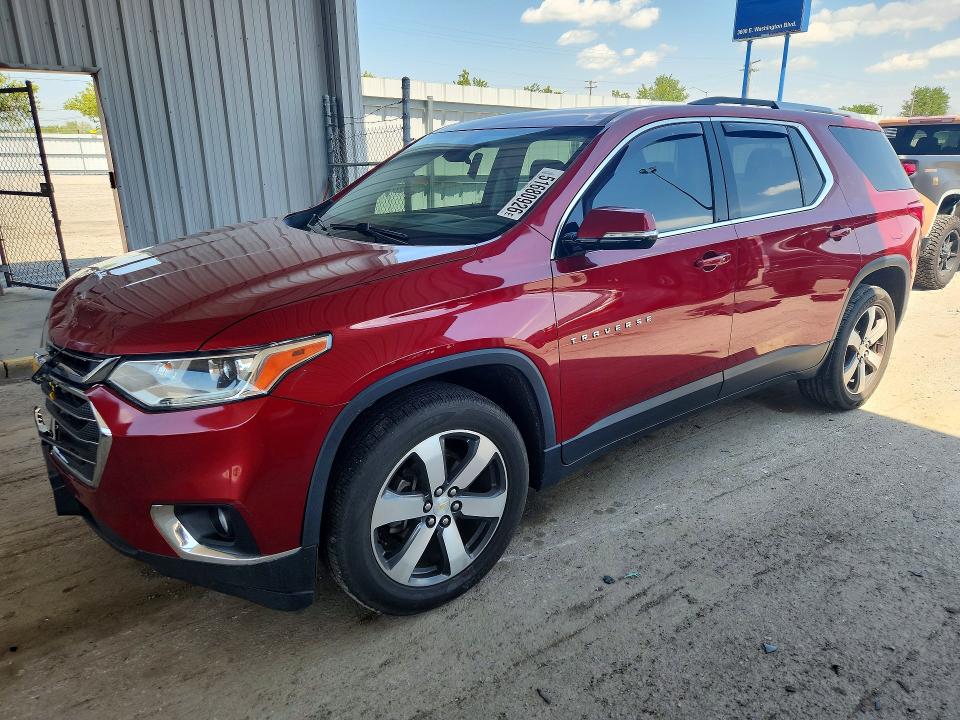 51680926 :رقم المزاد ، 1GNERHKW0JJ239868 vin ، 2018 Chevrolet Traverse مزاد بيع